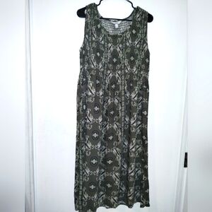 Croft & Barrow short sleeve long dress